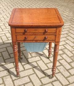 Oak antique sewing table.jpg